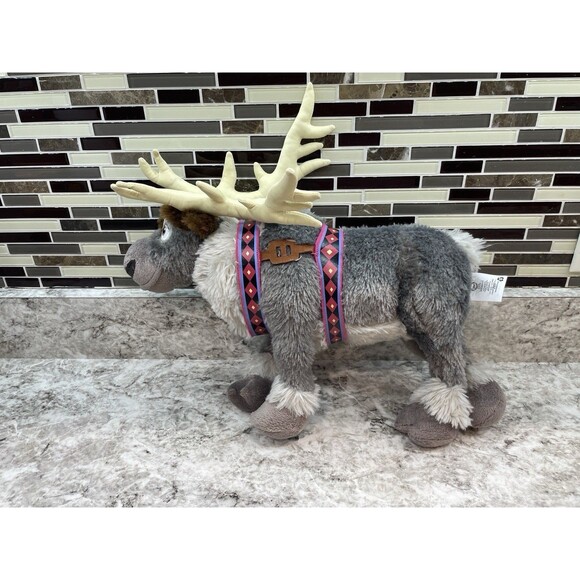 Disney Other - Disney Store Frozen Sven Reindeer Plush Stuffed Toy Animal Jumbo 16"